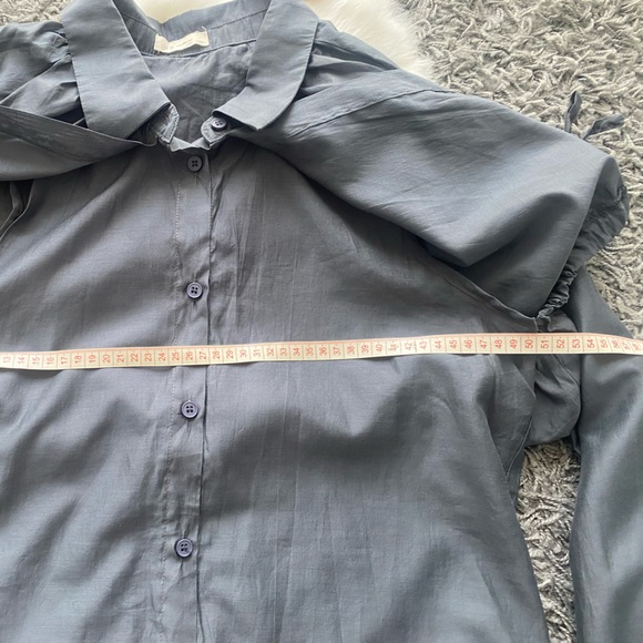 By Andrin Charcoal Button-Up Shirt - Picture 6 of 6